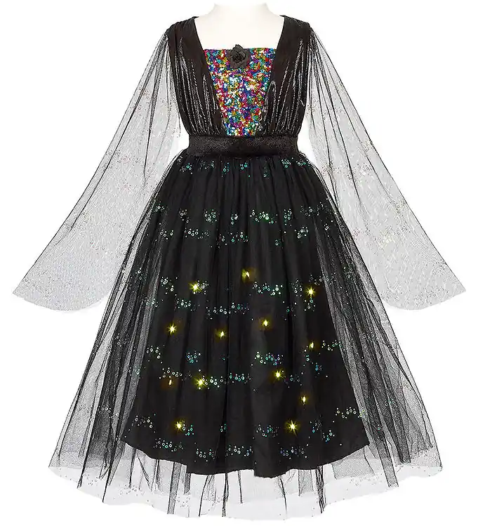 Souza Verkleedkleren - Fairy m. Licht - Agatha - Zwart Koop Online