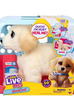 Express Levering Little Live Pets Interactief Knuffel - Ouchies - Cooper