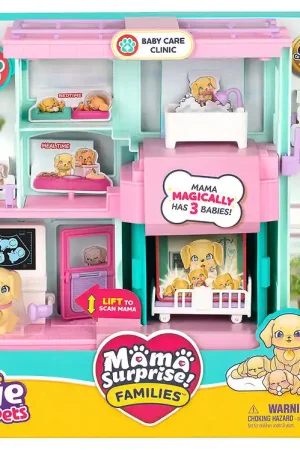 Express Levering Little Live Pets Puppy Clink m. 3 Puppy's - Mama Verrassing