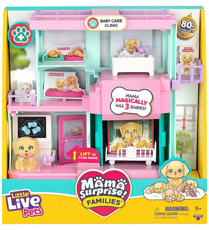 Express Levering Little Live Pets Puppy Clink m. 3 Puppy's - Mama Verrassing