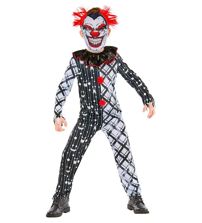Rubies Verkleedkleren - Monochrome sinistere clown Koop Online