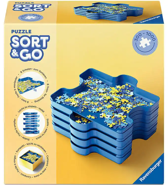 Korting Ravensburger Sorteerbakken - Puzzel - 300-1000 Bakstenen