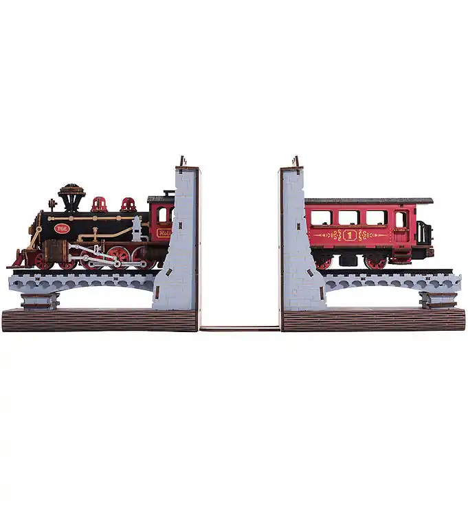 Flitsaanbieding Rolife Miniatuurdiorama - DIY - Boekenhoek & Wonderland - Trein