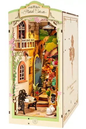 Rolife Miniatuurdiorama - DIY - Boekenhoek & Wonderland - Bloem Meest Verkocht