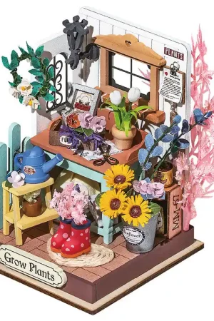 Rolife Miniatuurdiorama - DIY - Dreaming Terras Garden - DS030 Speciale Aanbieding