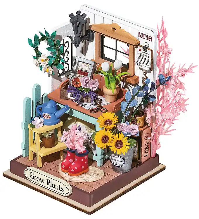 Rolife Miniatuurdiorama - DIY - Dreaming Terras Garden - DS030 Speciale Aanbieding