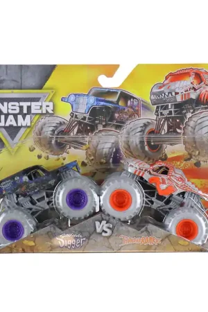 Korting Monster Jam Truck - 1:64 - 2-pack - Son-Uva Digger vs ThunderROA