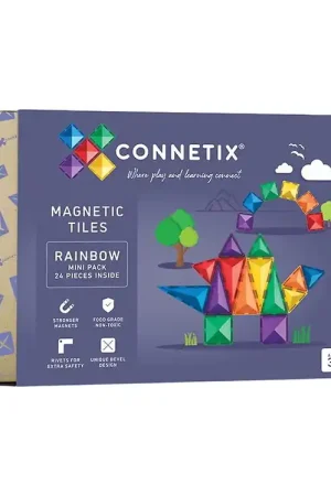 Connetix Magnetenset - 24 Onderdelen - Rainbow Shop Nu
