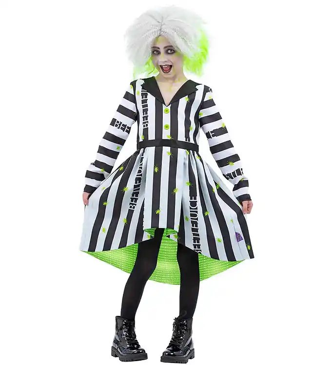 Smiffys Verkleedkleren - Beetlejuice - Wit/Zwart Merkproduct