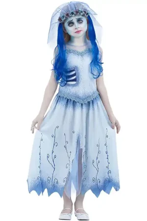 Voordeelprijs Smiffys Verkleedkleren - Lijkenbruid - Emily - Blauw