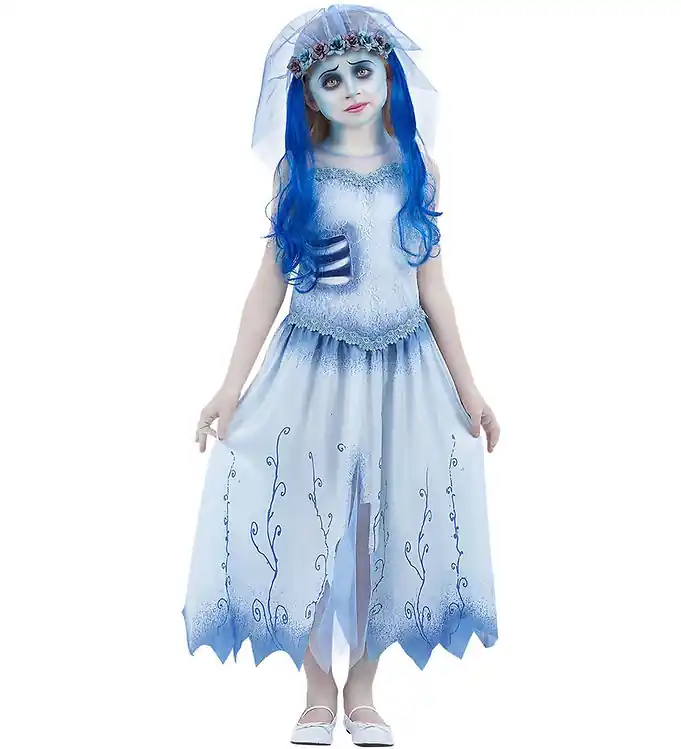 Voordeelprijs Smiffys Verkleedkleren - Lijkenbruid - Emily - Blauw