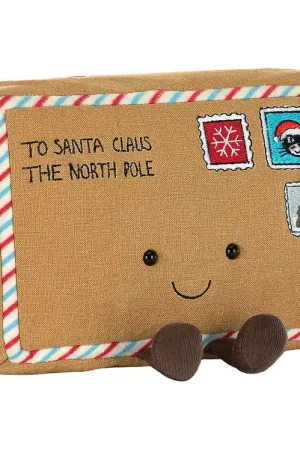Weekendaanbieding Jellycat Knuffel - 15x18 cm - Amuseables Brief aan Santa