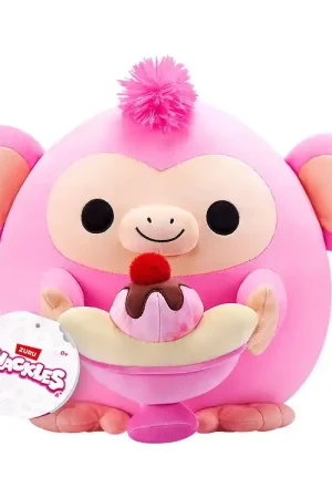 Snackles Knuffel - 20 cm - Aapje Ellie m. Bananensplit Shop Nu