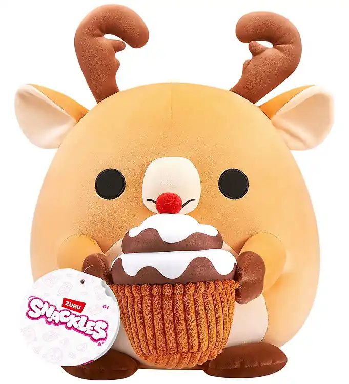 Must-Have Snackles Knuffel - 20 cm - Het Rendier Jaime m. Chocolademousse