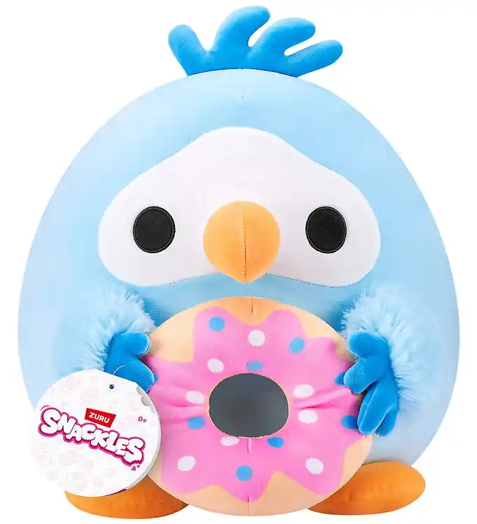 Koopje Snackles Knuffel - 20 cm - De koning Daniel m. Donut
