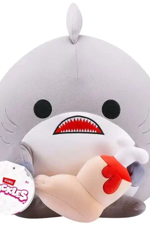 Snackles Knuffel - 20 cm - De haai Finn m. Poot Lage Prijs