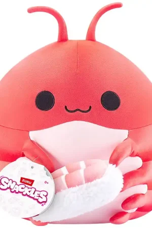 Snackles Knuffel - 20 cm - Kreeft Rachel m. Sushi Veilige Betaling
