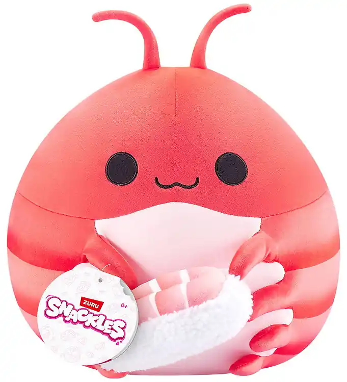 Snackles Knuffel - 20 cm - Kreeft Rachel m. Sushi Veilige Betaling
