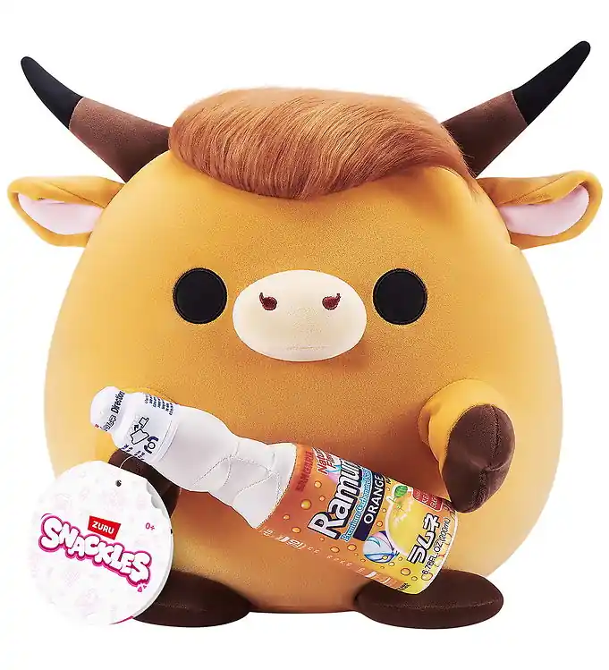 Weekendaanbieding Snackles Knuffel - 20 cm - Hooglandrunderen Robbie m. Sangaria