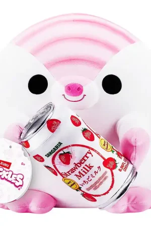 Snackles Knuffel - 20 cm - Gordeldier Lucy m. Strawberry Melk Koop Online