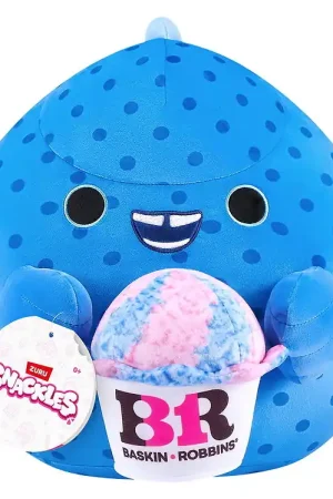 Speciale Aanbieding Snackles Knuffel - 20 cm - Papegaaivis Olivia m. Baskin Robbins