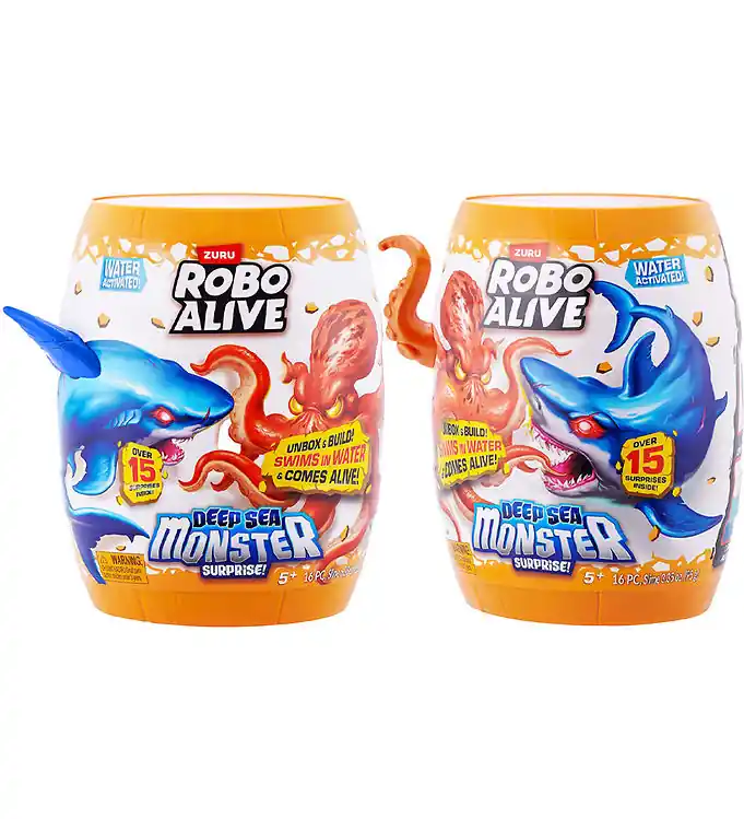 Robo Alive Speelgoed - Deep Sea Monster Verrassing - Assorti Exclusieve Aanbieding