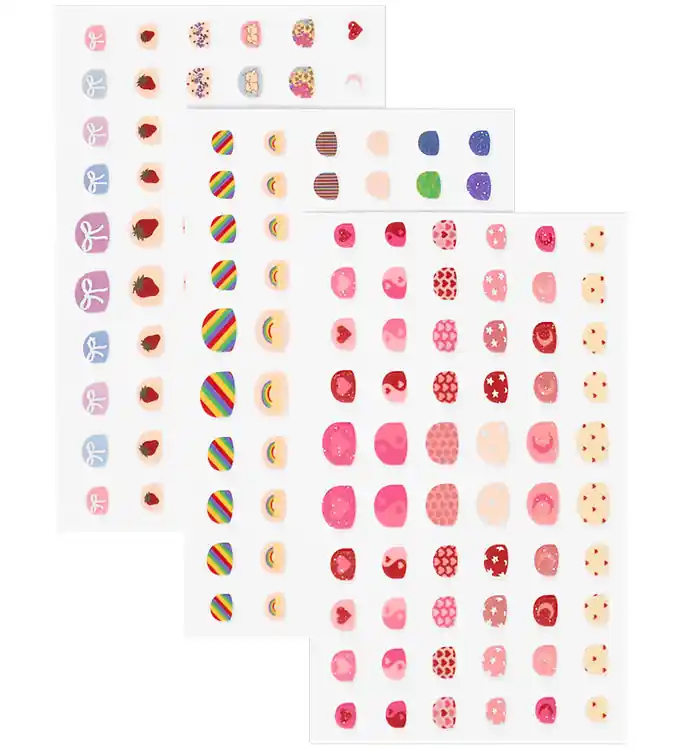 Beperkte Voorraad That's Mine Spijkers Stickers - 180 stk - Rood