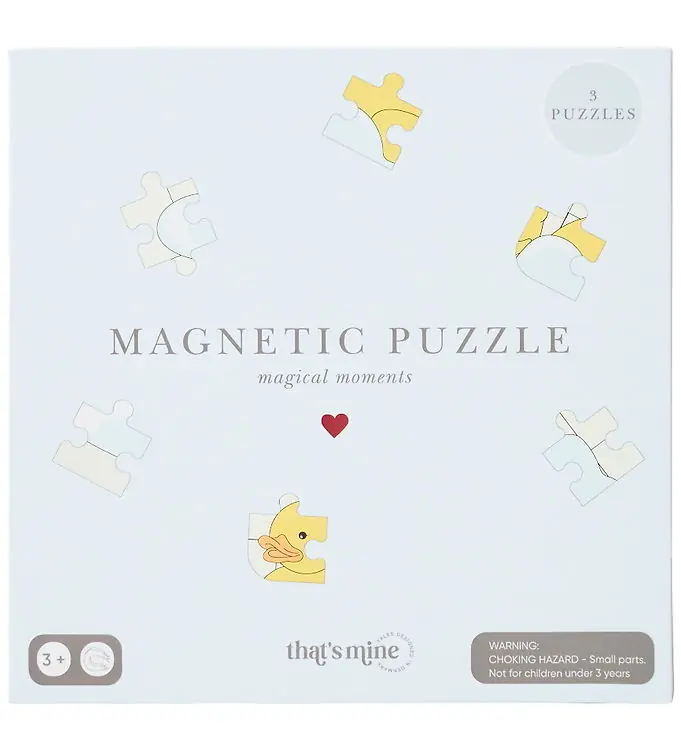 That's Mine Magnetische puzzel - 3-pack - Ricki - Dino Rechtstreeks Van De Fabrikant