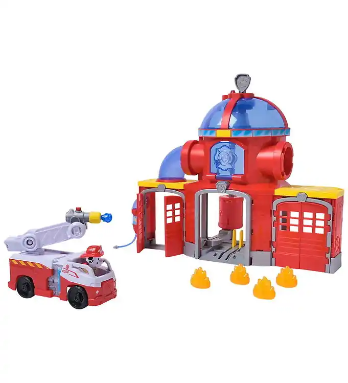 Exclusieve Aanbieding Paw Patrol Speelset - Fire Station - Marshall