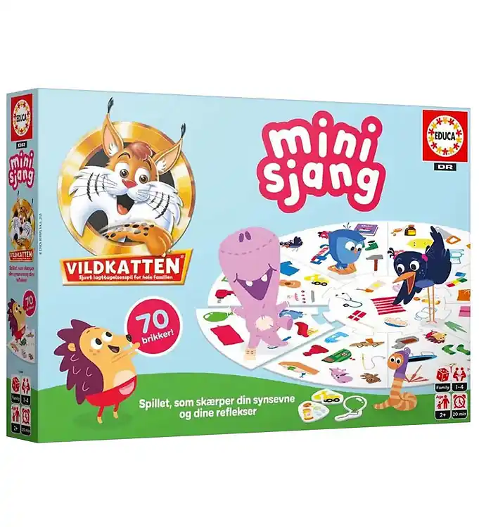 Educa Bordspel - Wildcat Minijang-borstel Veilige Betaling