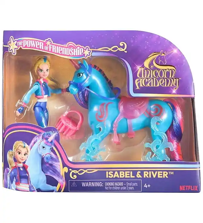 Gecertificeerd Unicorn Academy Speelgoedfiguren - 13,5 cm - Isabel & River