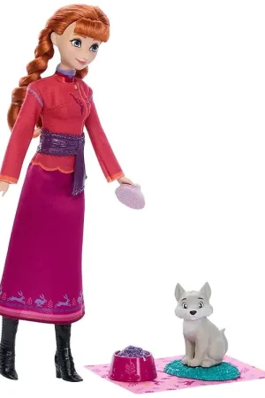 Voordeelprijs Disney Frozen Pop - 30 cm - Anna + Baby Fox