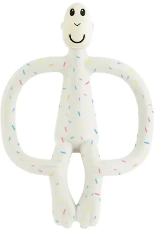 Matchstick Monkey Bijtring - Confetti Cream Speciale Aanbieding