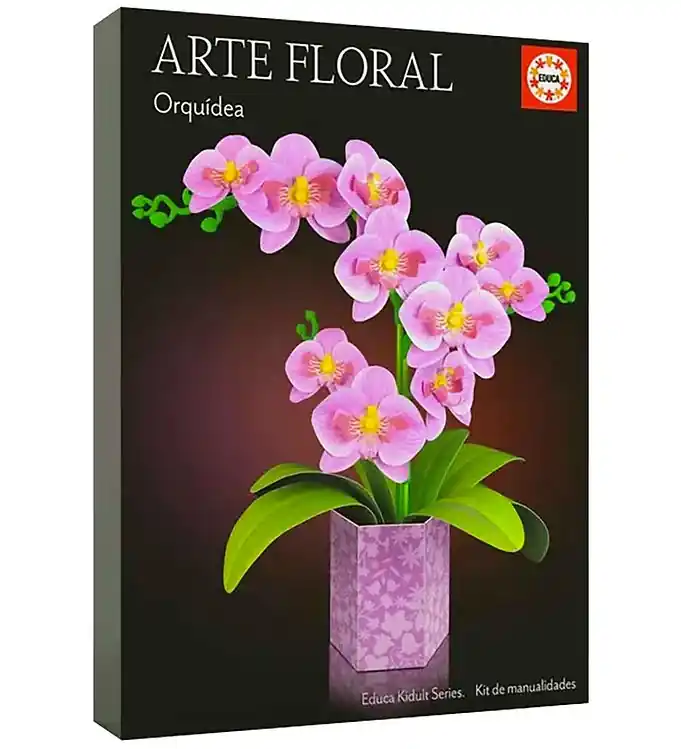 Educa Creatieve Speelset - Floral Art - Orchid Lage Kosten
