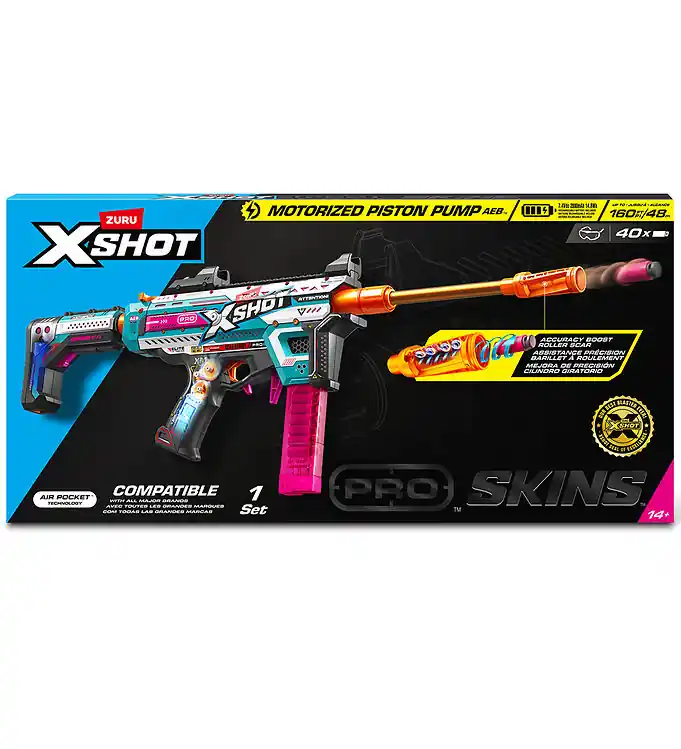 Beste Prijs X-Shot Schuimpistool - Zuigerpomp - Gemotoriseerd - Pro Blaster