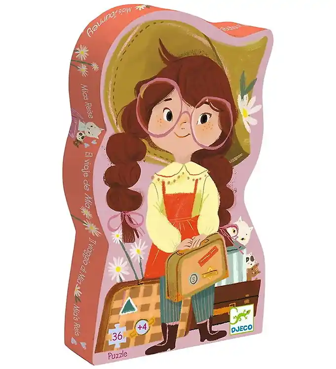 Voordeelprijs Djeco Puzzel - Mia's Reis - 36 Bakstenen