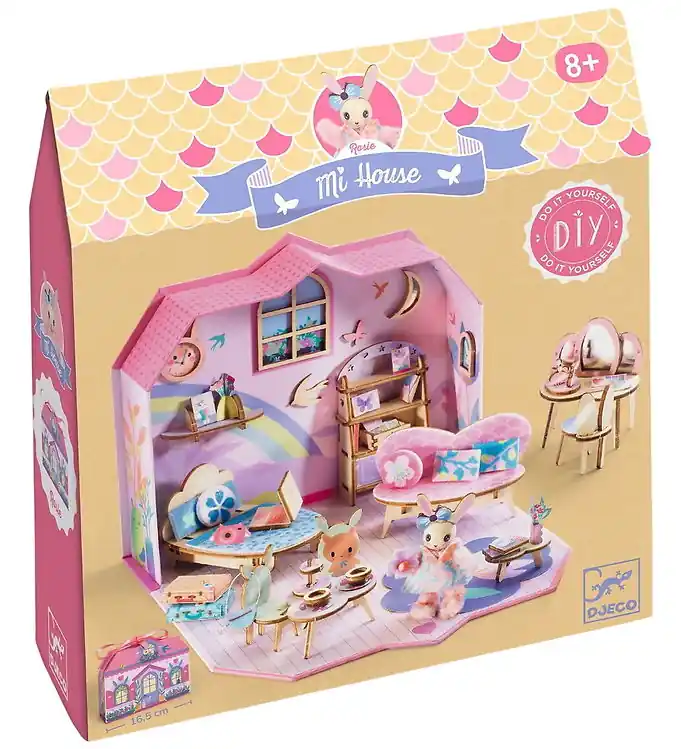 Djeco Creatieve Speelset - DIY - Mi House - Rosie Lage Kosten