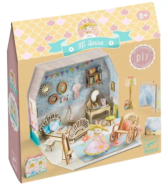 Djeco Creatieve Speelset - DIY - Mi House - Alba Seizoensaanbieding