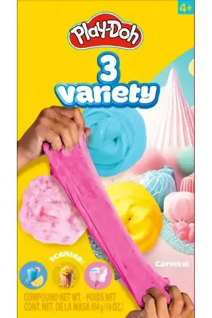 Play-Doh Slime - 3 stapelpotten - Carnaval Express Levering