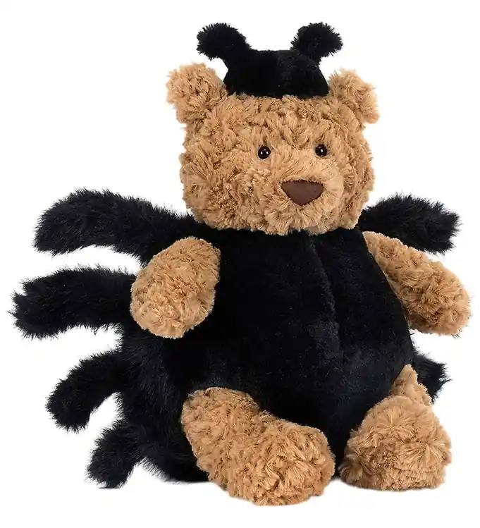 Jellycat Knuffel - 26x17 cm - Bartholomeus Bear Spider Op = Op