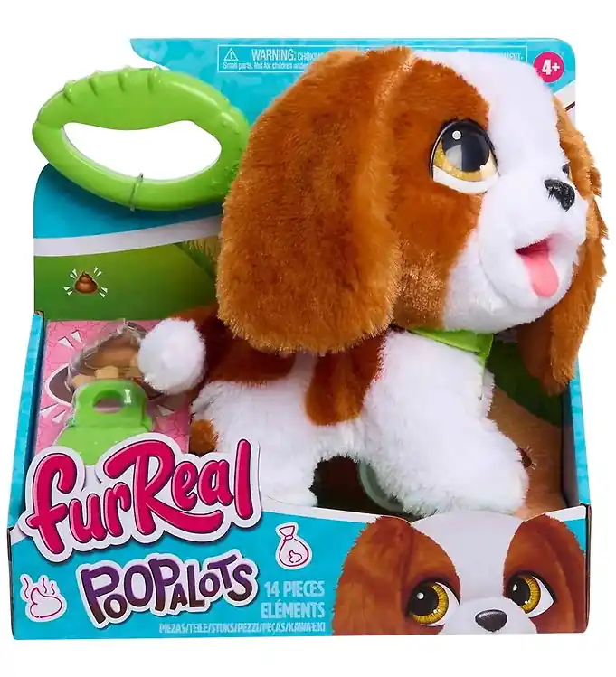 FurReal Knuffel - Veel poepen - King Charles Spaniel Express Levering