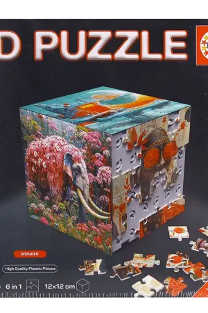 Veilige Betaling Educa 3D Puzzel - 216 Bakstenen - Kubuswonder