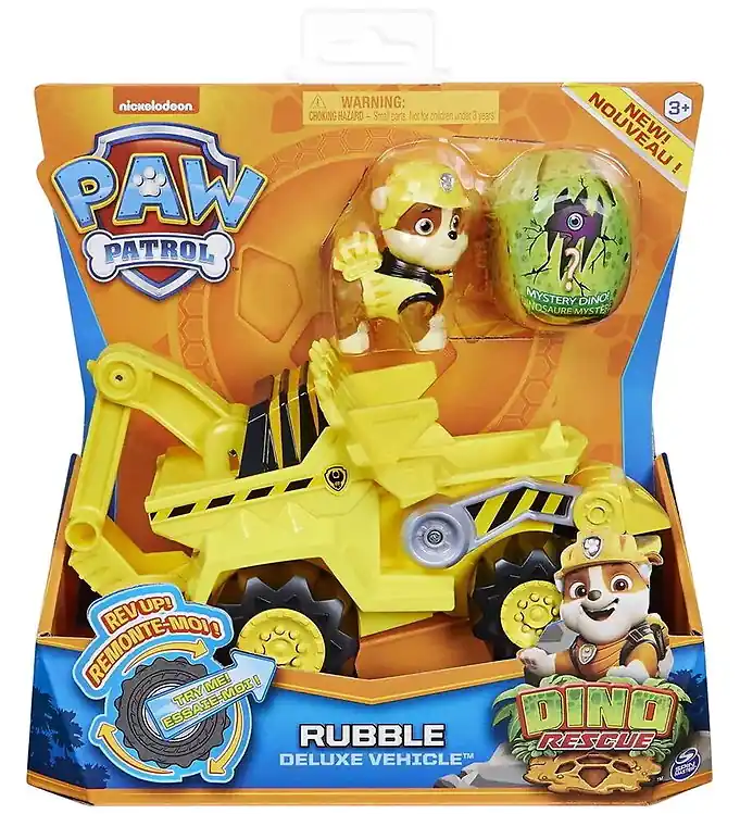 Paw Patrol Speelgoedauto - Dino Redding - Rubble Shop Nu