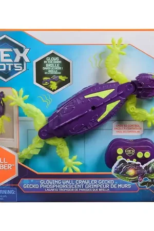 Hex Bots Muurkruipende Gecko - Op afstand bestuurbaar - Glow In Direct Beschikbaar