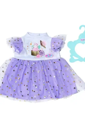 Baby Born Poppenkleding - Jurk - Lilac Tutu - 43 cm Goedkoop
