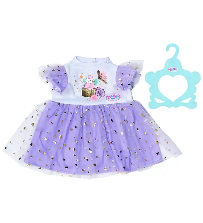 Baby Born Poppenkleding - Jurk - Lilac Tutu - 43 cm Goedkoop