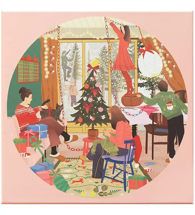 Actieprijs Vissevasse Puzzel - 1000 Bakstenen - 65x65cm - Een dag in decemb