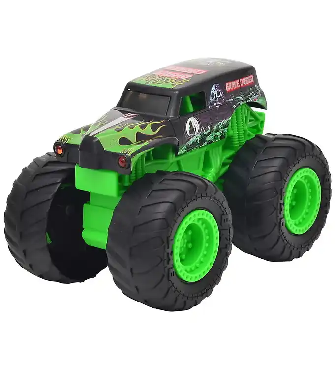 Monster Jam Truck m. Geluid/Licht - 1:24 - Grave Digger Veilige Betaling