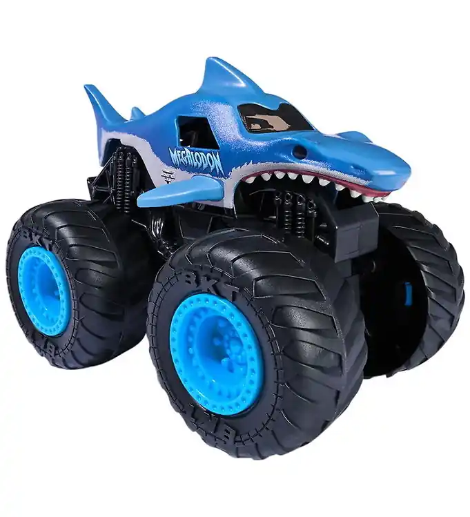 Betaalbaar Monster Jam Truck m. Geluid/Licht - 1:24 - Megalodon
