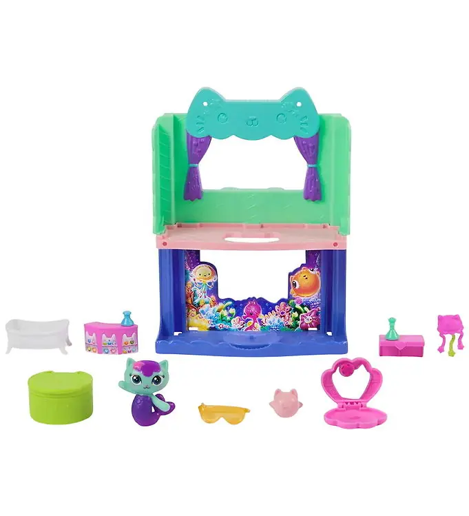 Gabby's Dollhouse Set - 10 Onderdelen - MarCat's Spa - Geweldige Bestel Nu